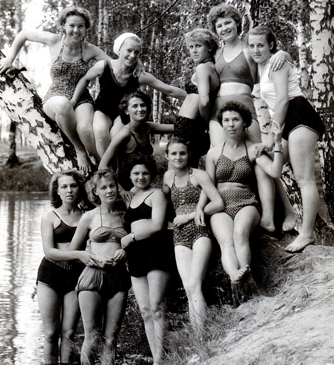 советские пляжные фото женщин