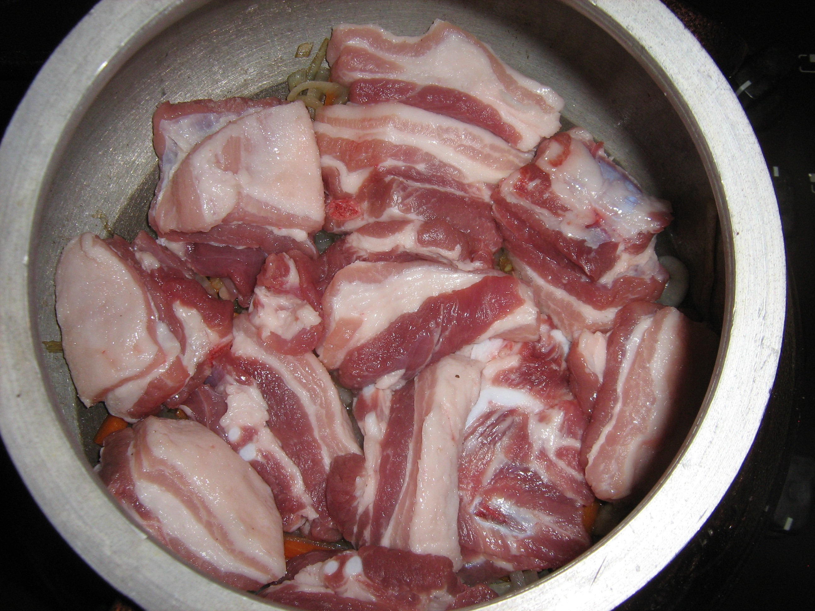 Свинина с картошкой в афганском казане рецепт с фото