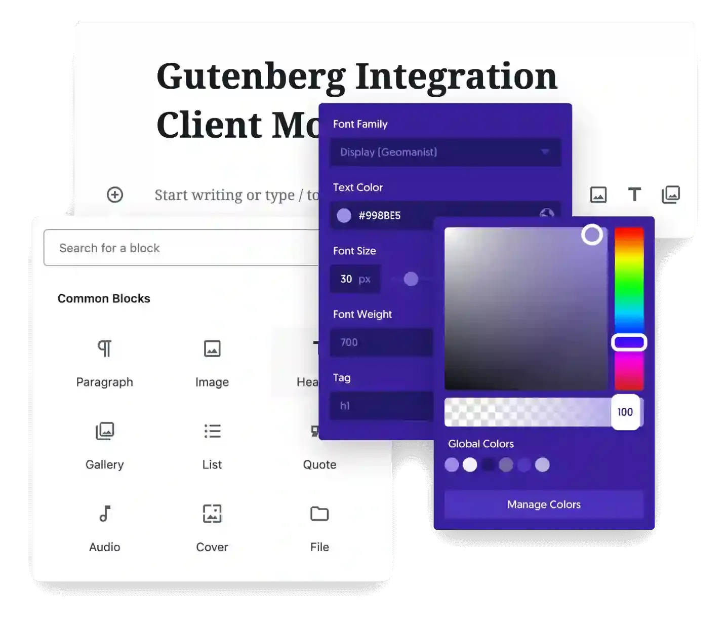 Oxygen Gutenberg Integration -Oxygen 古腾堡集成扩展WordPress插件 wordpress主题/插件 第1张