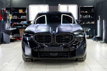 Студия «Бразерс Стайл» по оклейке автомобилей, оклейка BMW XM