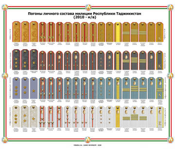 Милицейские погоны и звания в картинках