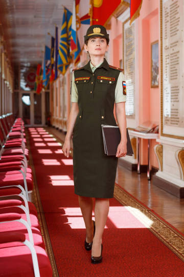 Офисная форма для военнослужащих женщин фото