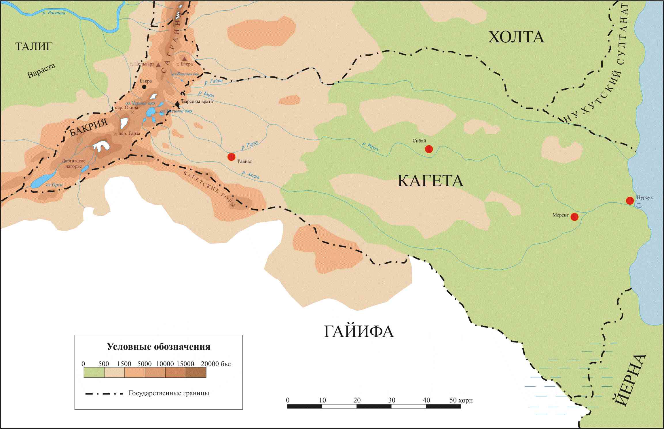 Мир этерны карта