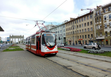 В Петербурге запустили трамвай без кондуктора