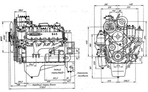Что за мотор зил 645