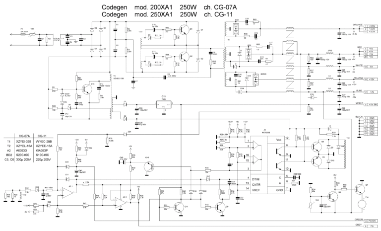 Codegen 300W