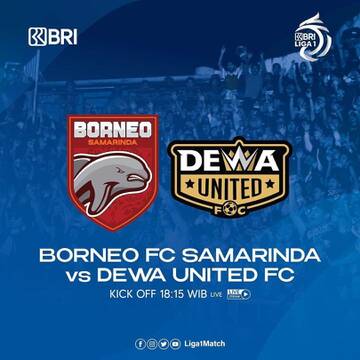 90bola Prediksi Borneo vs Dewa United FC BRI Liga 1 Pekan ke-6 T734705