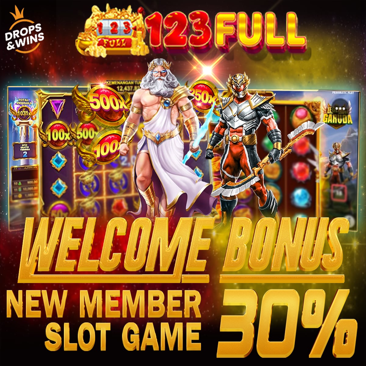 123FULL Welcome Bonus Slot Game 605704