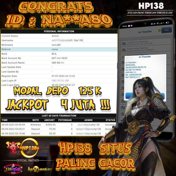 HP138 x 138VEGAS Situs Judi Online Terbesar & Terbaik Se-Asia T277784