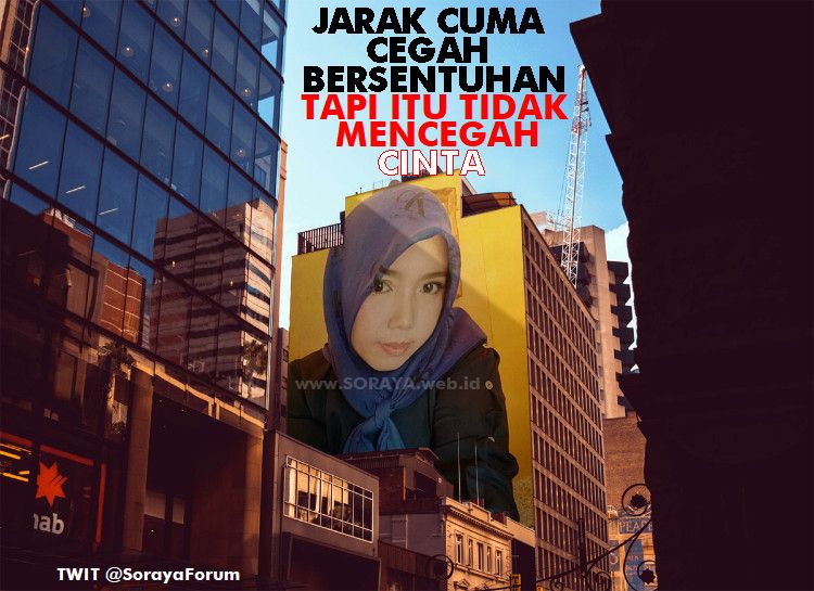 foto meme soraya jarak cinta