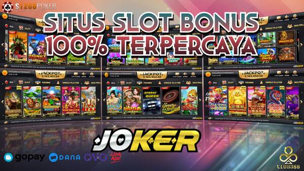 SITUS SLOT BONUS 100% TERPERCAYA T491029