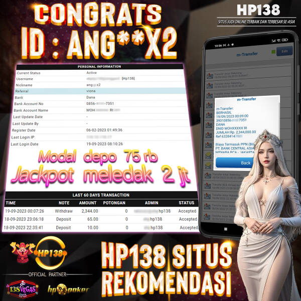 HP138 x 138VEGAS Situs Judi Online Terbesar & Terbaik Se-Asia T116611