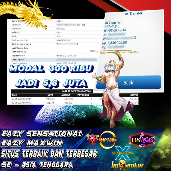 HP138 & 138VEGAS Agen Slot Online Terbesar & Terbaik Se-Asia T167793